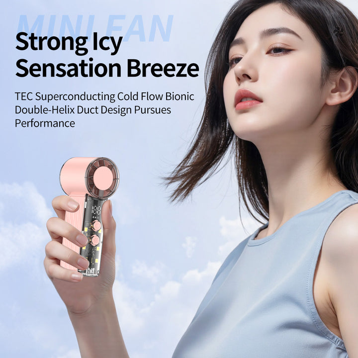 Unisex High-Performance Rechargeable Desktop Fan Stornfield