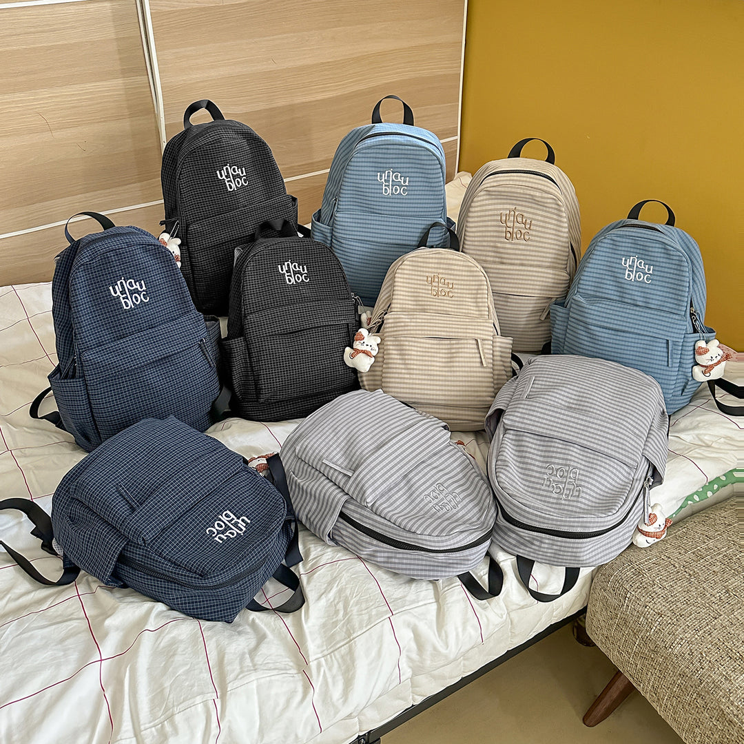 Stylish Checked Design Backpack Stornfield