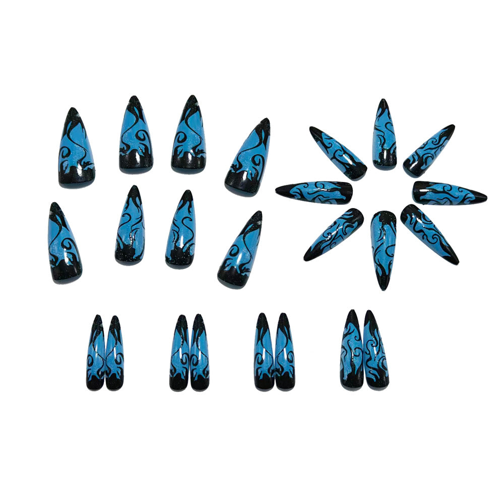 Artificial Nails in Creative Tip Design Stornfield