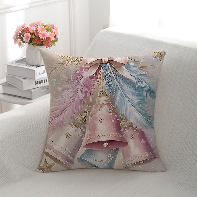 Decorative Festive Bell Pillow