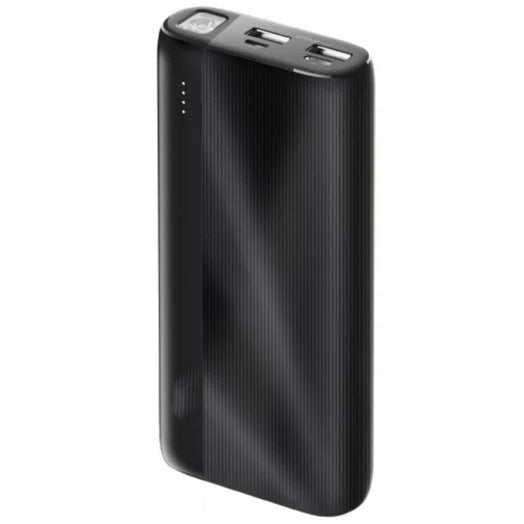 High-capacity portable power bank with dual USB ports and LED display Stornfield