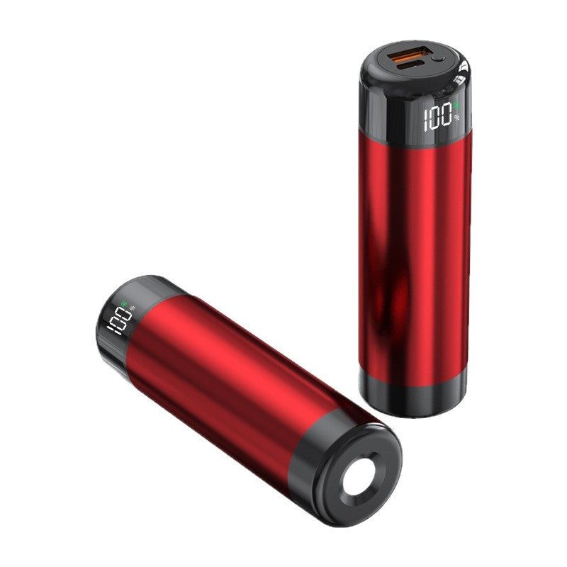 Power bank with digital charging display and integrated flashlight Stornfield