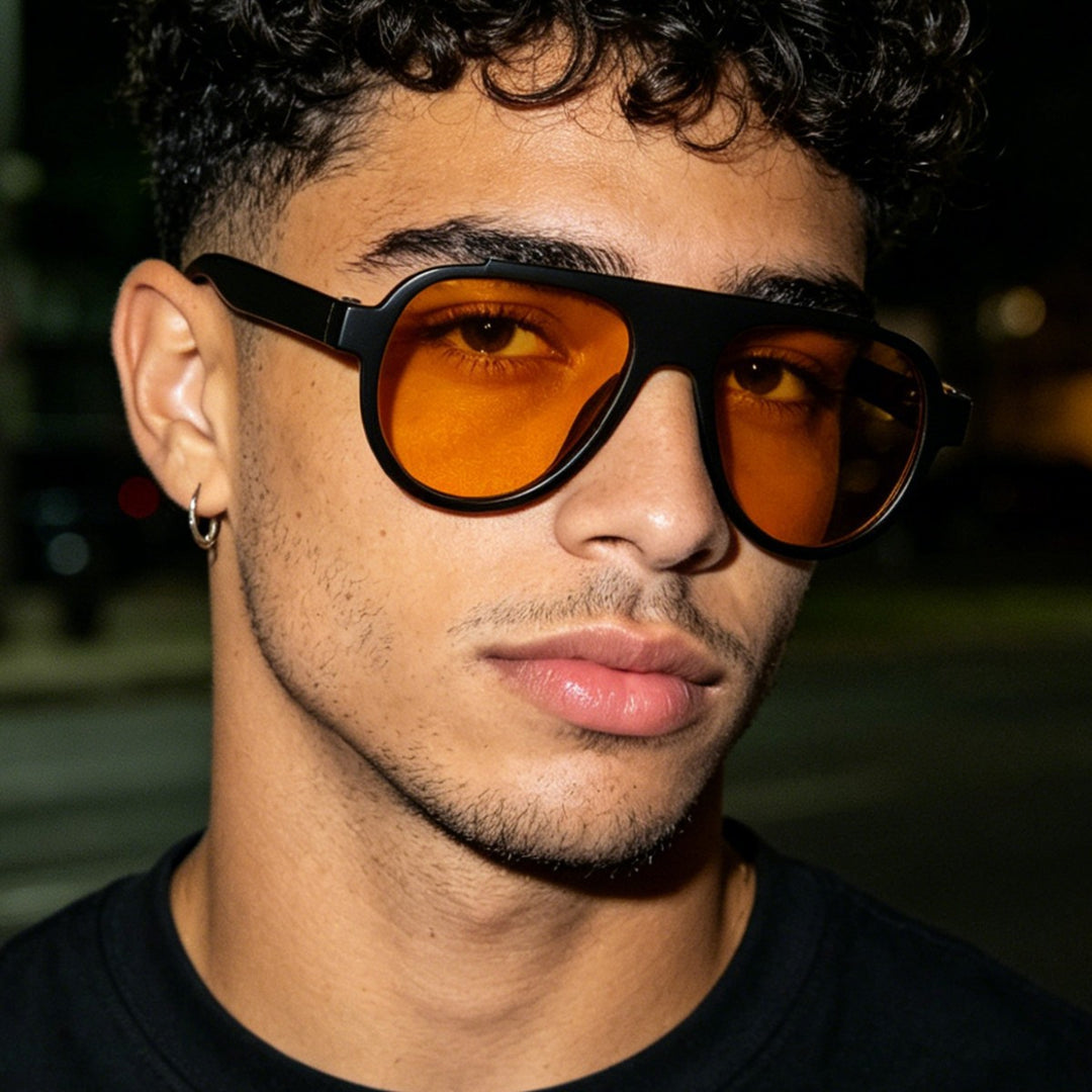 Ladies fashionable sunglasses in eye-catching animal print Stornfield
