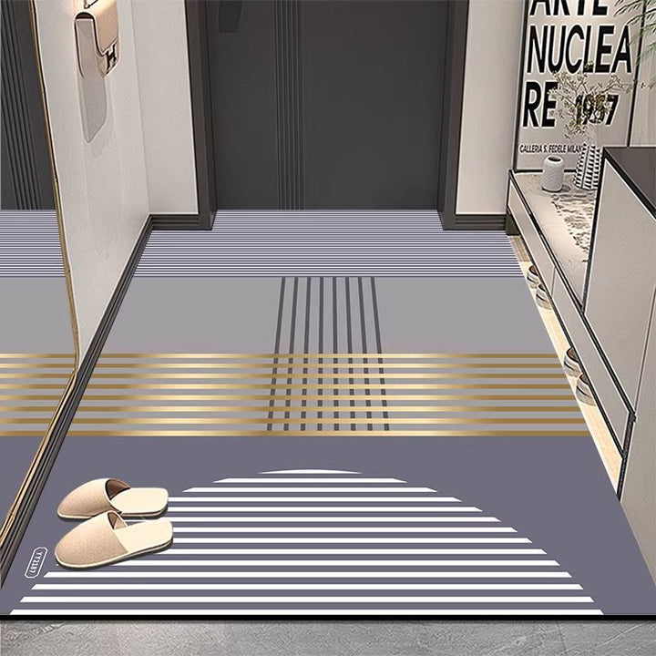 Modern Geometric Entryway Mat