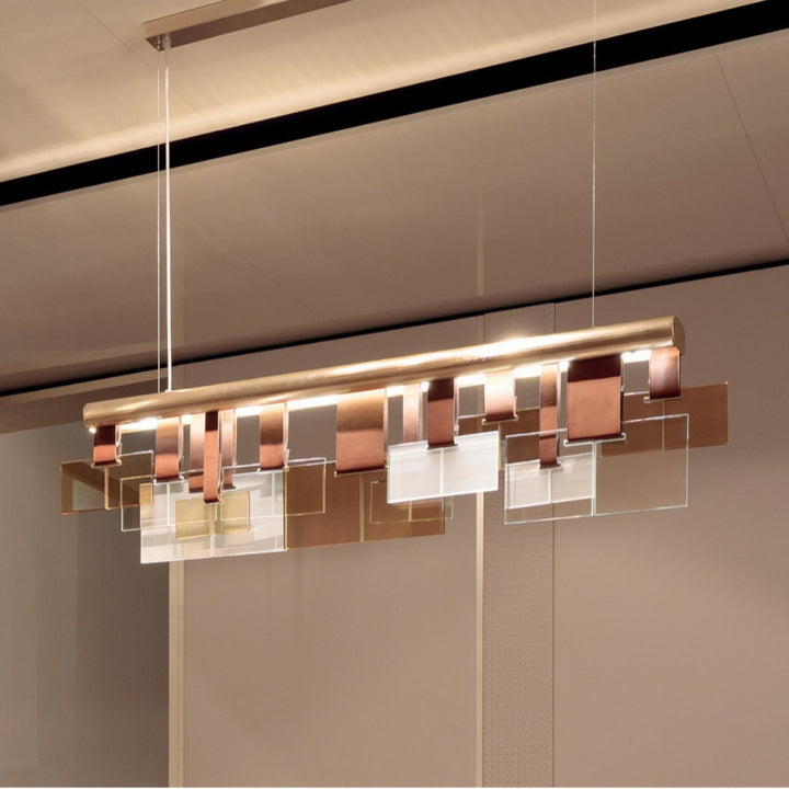 Modern Linear Suspension Light