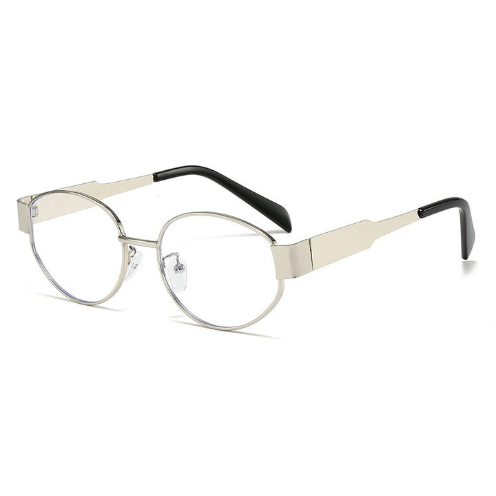 Fashionable oversized sunglasses with metal frame Stornfield