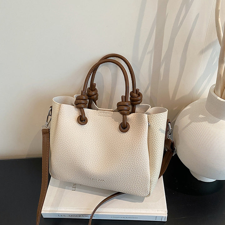 WoElegant Textured Handheld Tote Bag Stornfield
