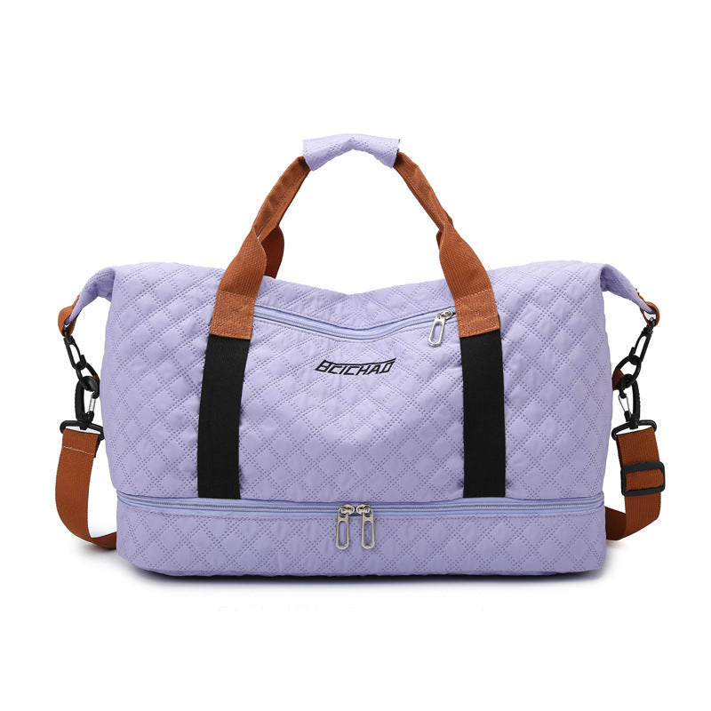 Stylish Quilted Travel Duffle