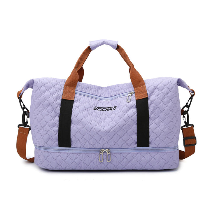 Stylish Quilted Travel Duffle