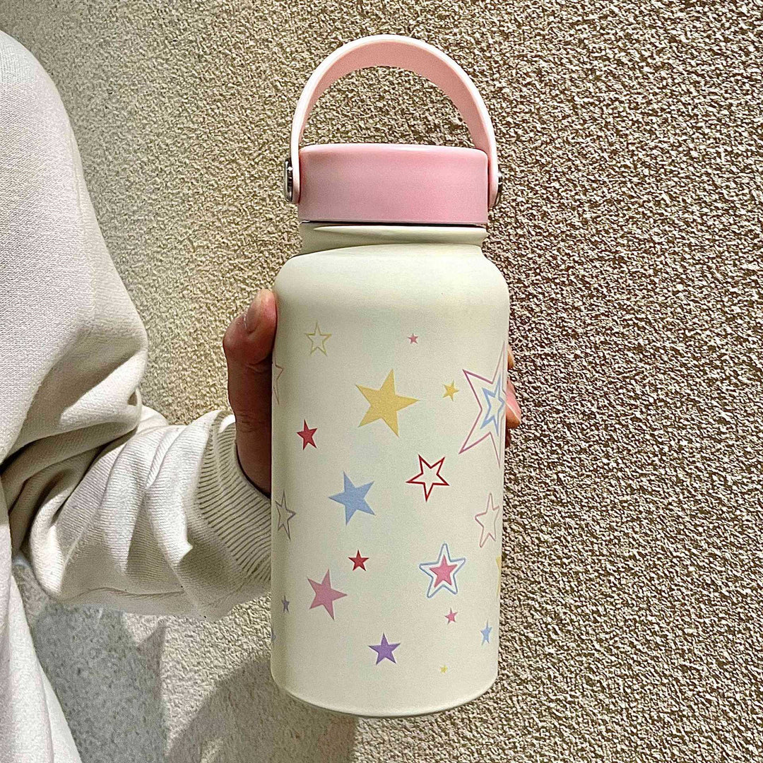 Women’s Insulated Drinking Bottle with Stylish Star Motif Stornfield