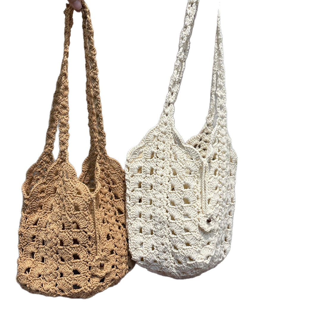Hand-knotted Macrame Tote Stornfield
