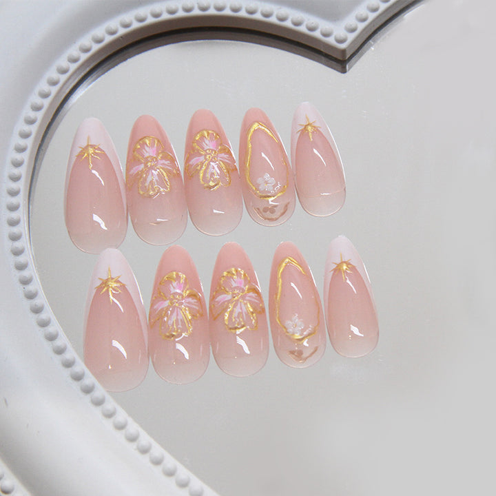 Artistic Long-Stiletto Nail Extensions Stornfield