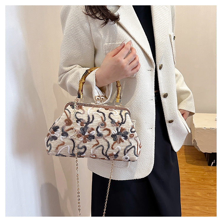 Elegant Floral Handbag