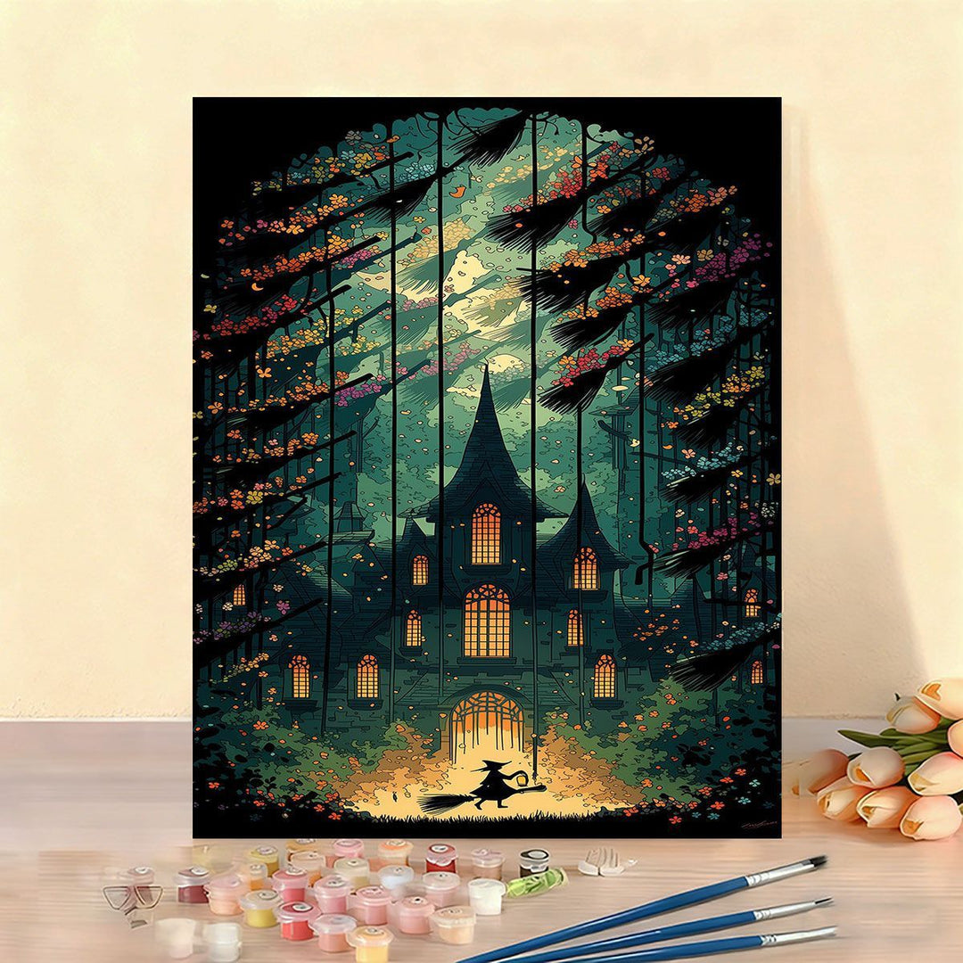 Whimsical Forest Adventure Art Print Stornfield