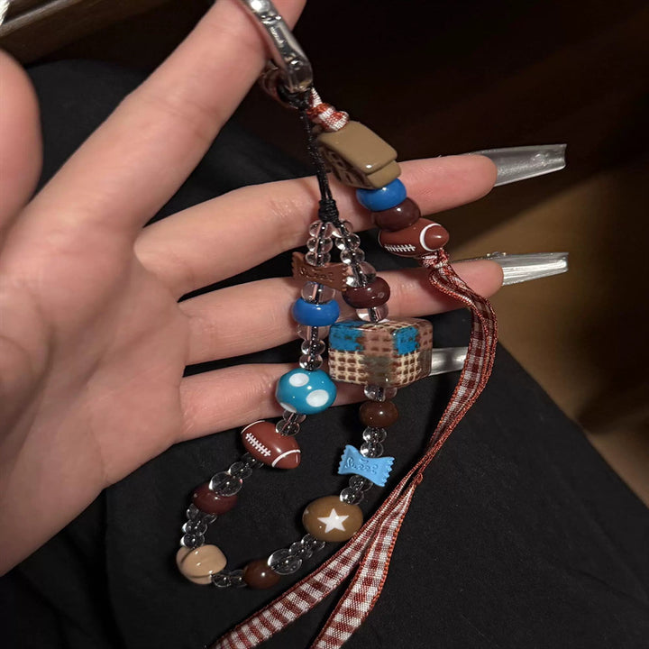 Themed Beaded Keychain Strap Stornfield