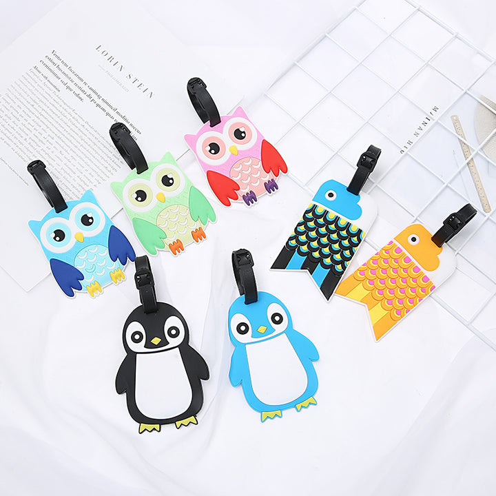 Unisex Cute Penguin Luggage Tag Stornfield