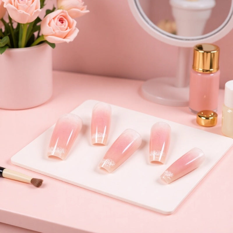 Handmade Press-On Nail Set Stornfield