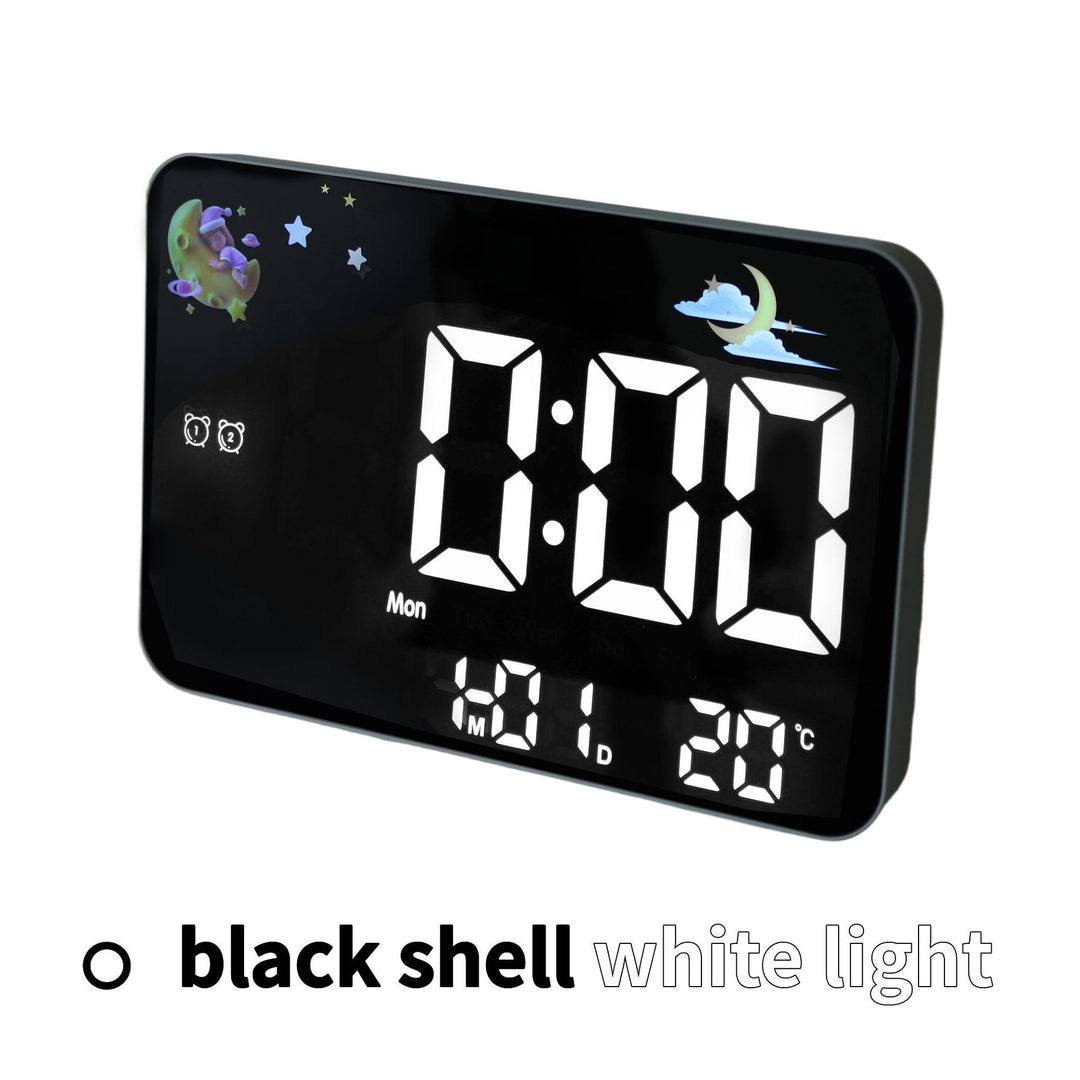 Digital alarm clock with projection and temperature display Stornfield