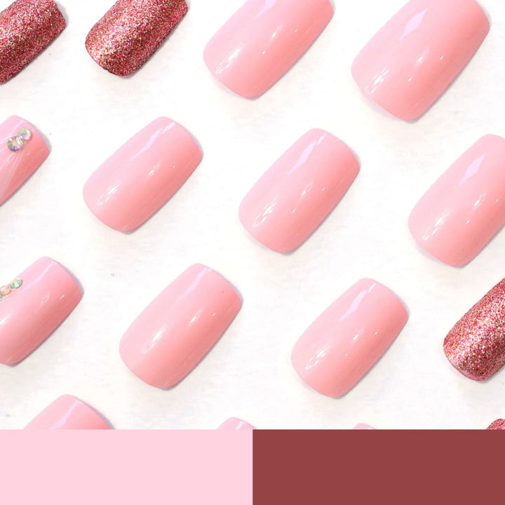 Decorative Glittery Nail Art Stornfield