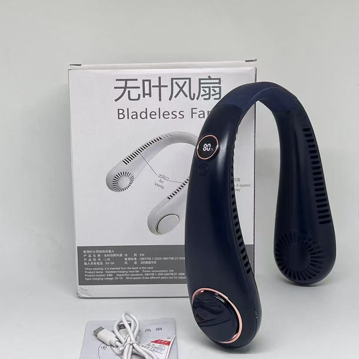 Women's Portable Neck Fan with Adjustable Airflow Stornfield