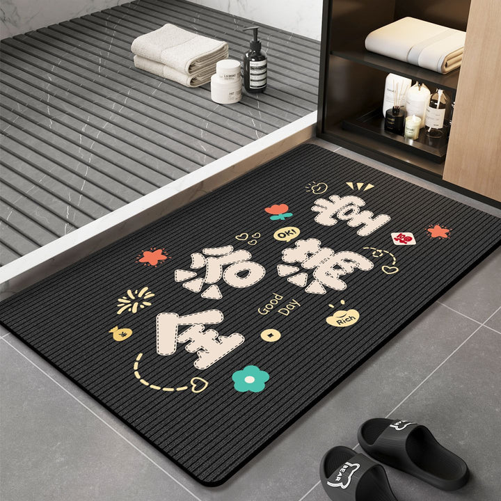 Inspirational Bathroom Rug