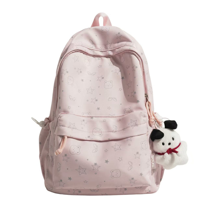 Backpack with Charming Animal and Star Pattern Stornfield