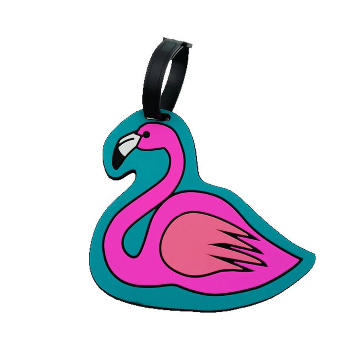 Tropical Flamingo Luggage Tag Stornfield
