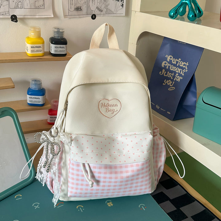 Stylish Casual Backpack with Decorative Accent Stornfield