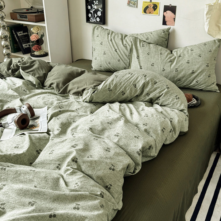 Floral Patterned Duvet Cover Set