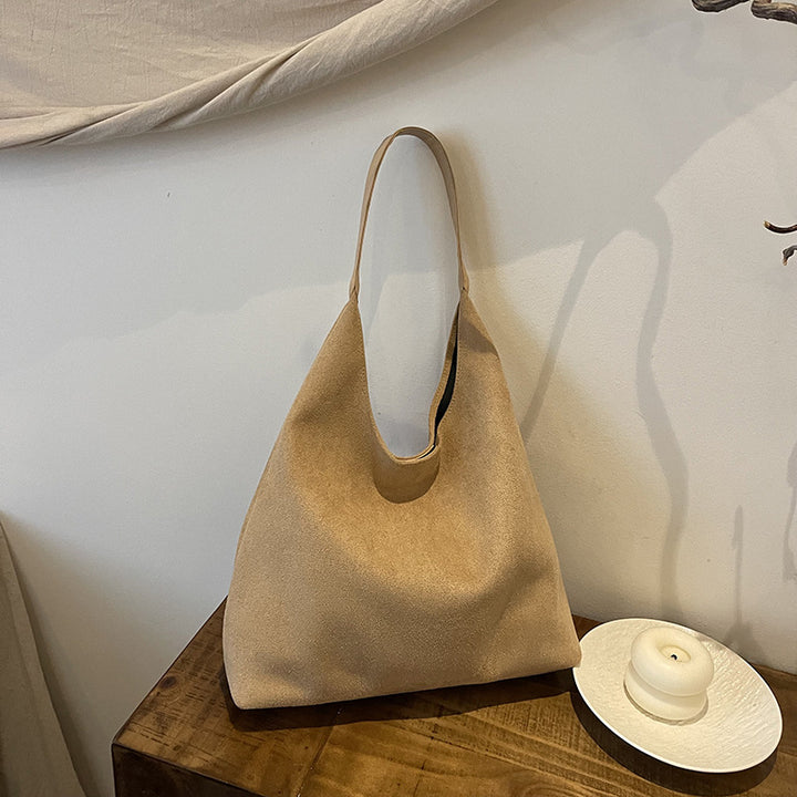 Suede Tote
