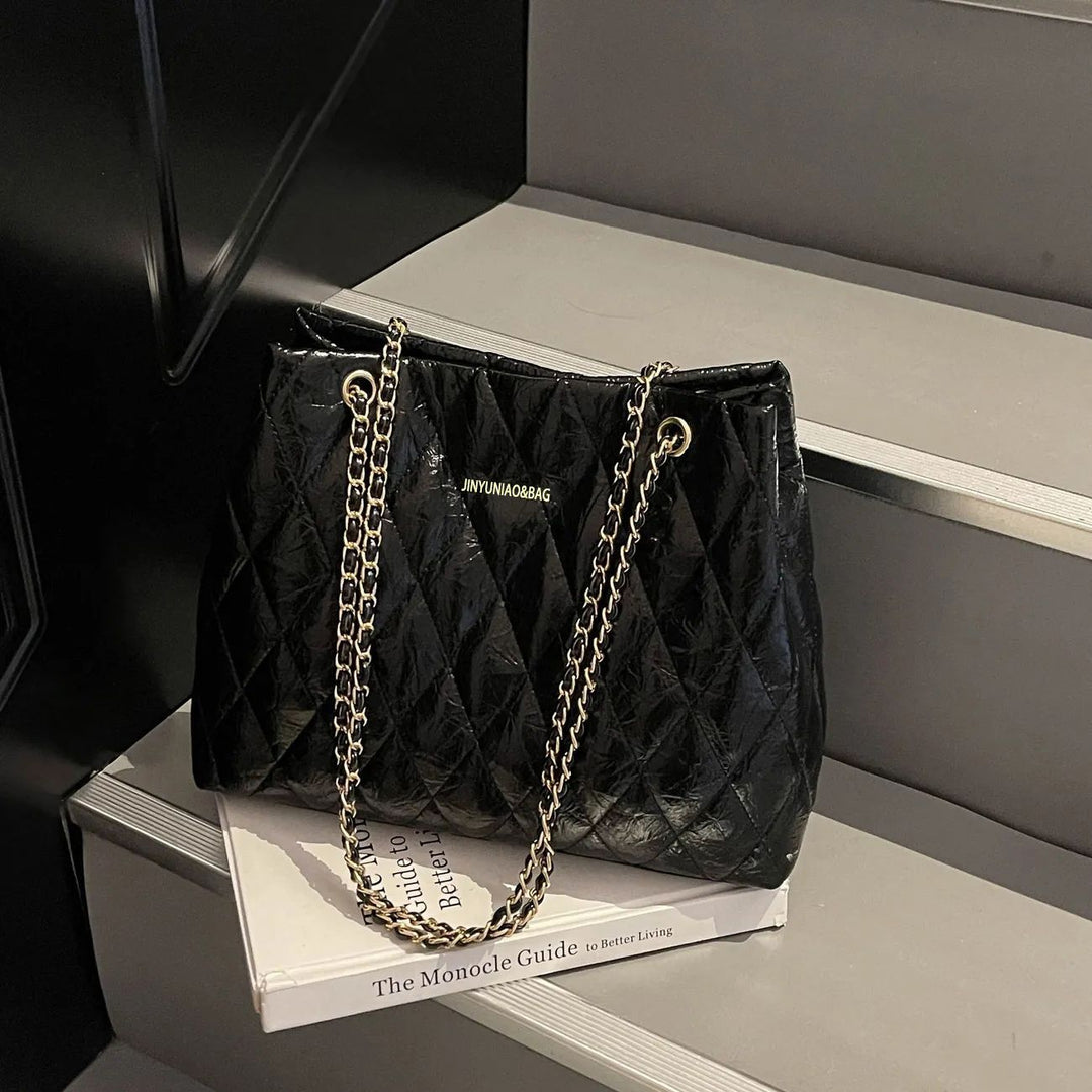 Quilted Chain-Handle Handbag Stornfield