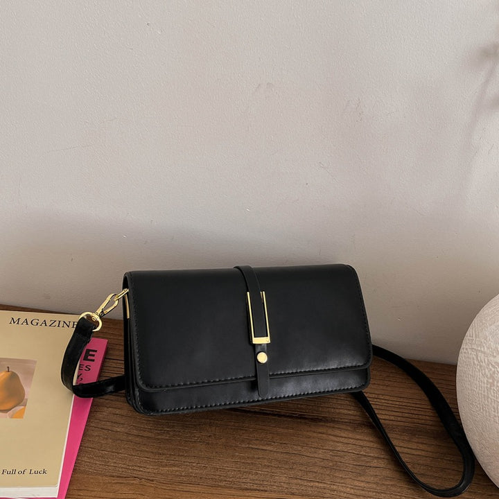 Leather Crossbody Clutch