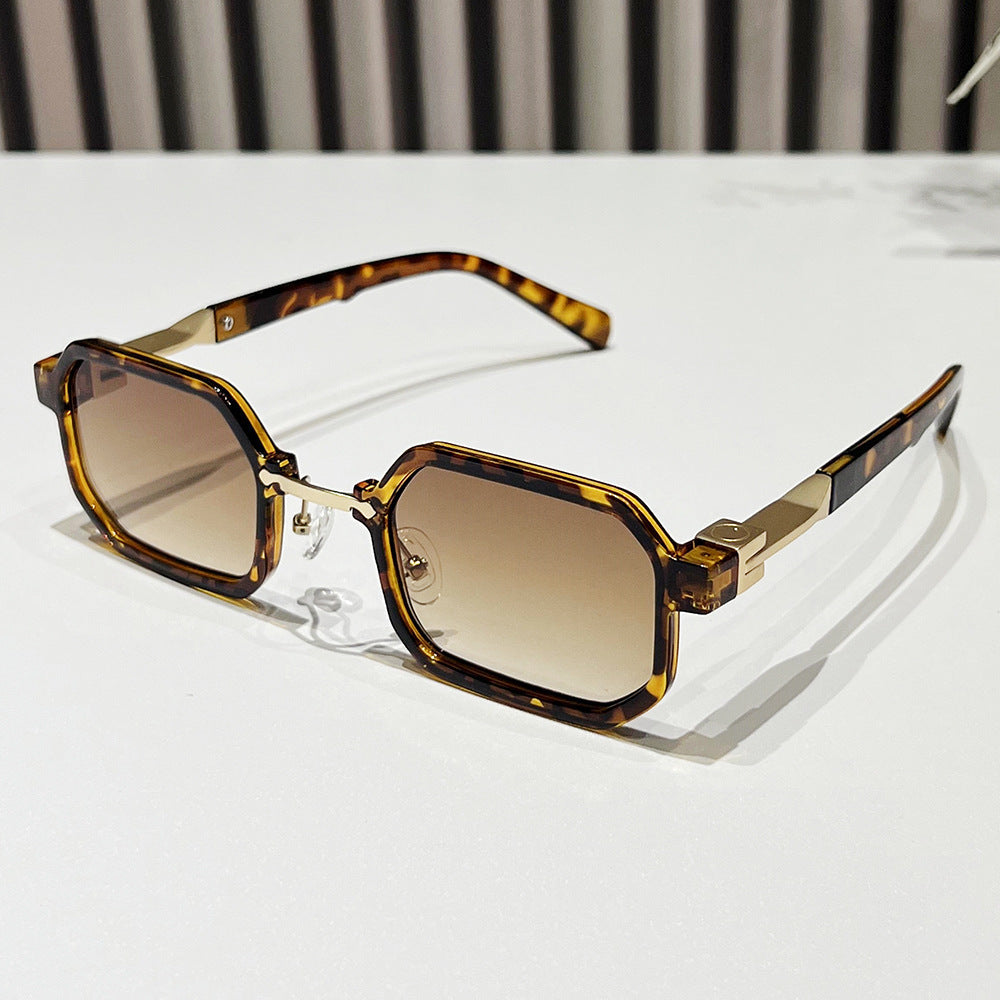 Modern Geometric Rectangle Sunglasses Stornfield
