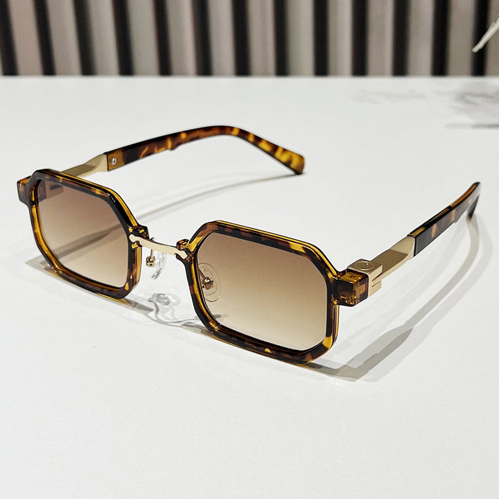 Modern Geometric Rectangle Sunglasses Stornfield