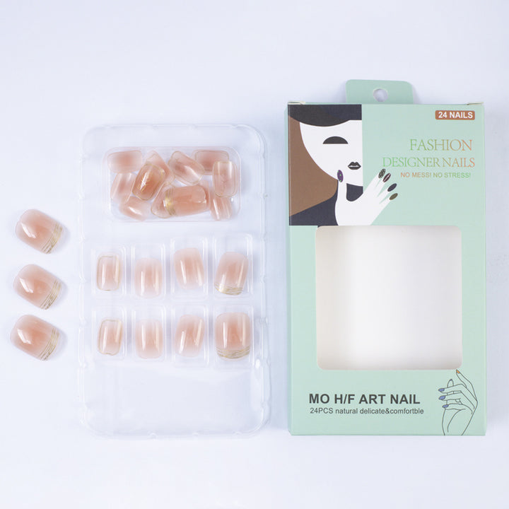 Elegant artificial nails with professional high-gloss finish Stornfield