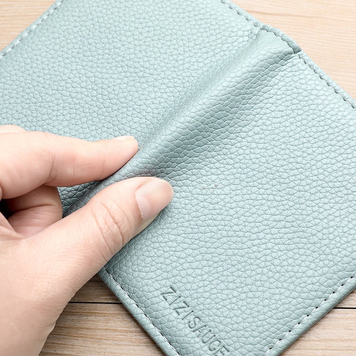 Minimalist Leather Card Holder Stornfield