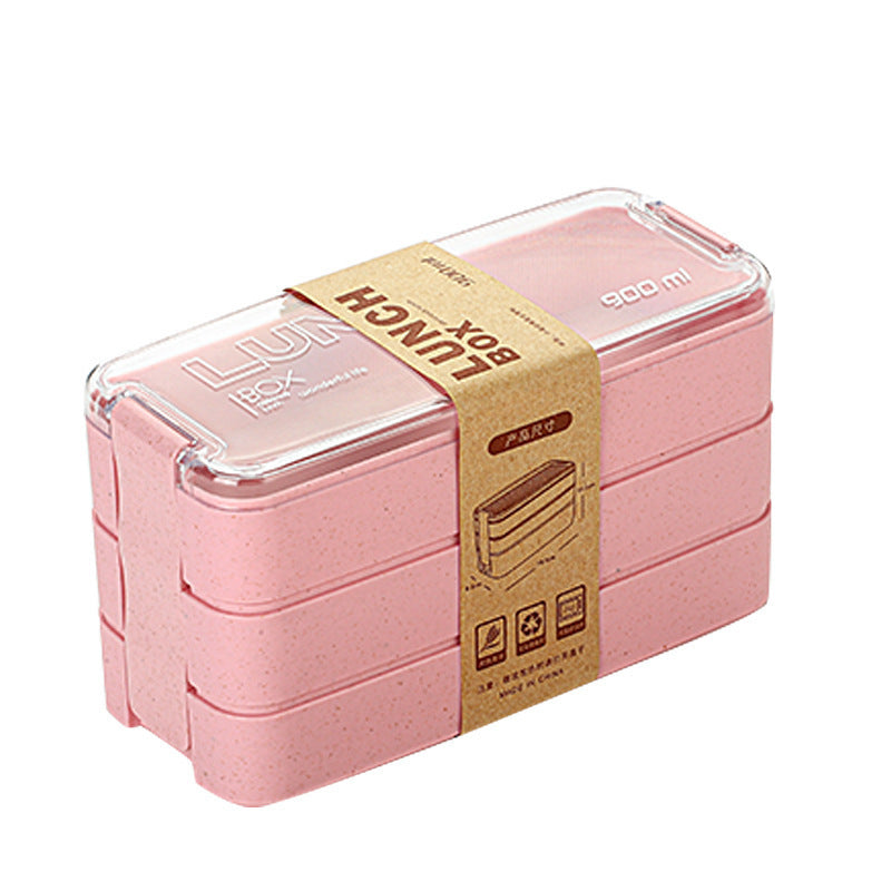 Eco-Friendly Multi-Layer Lunch Box
