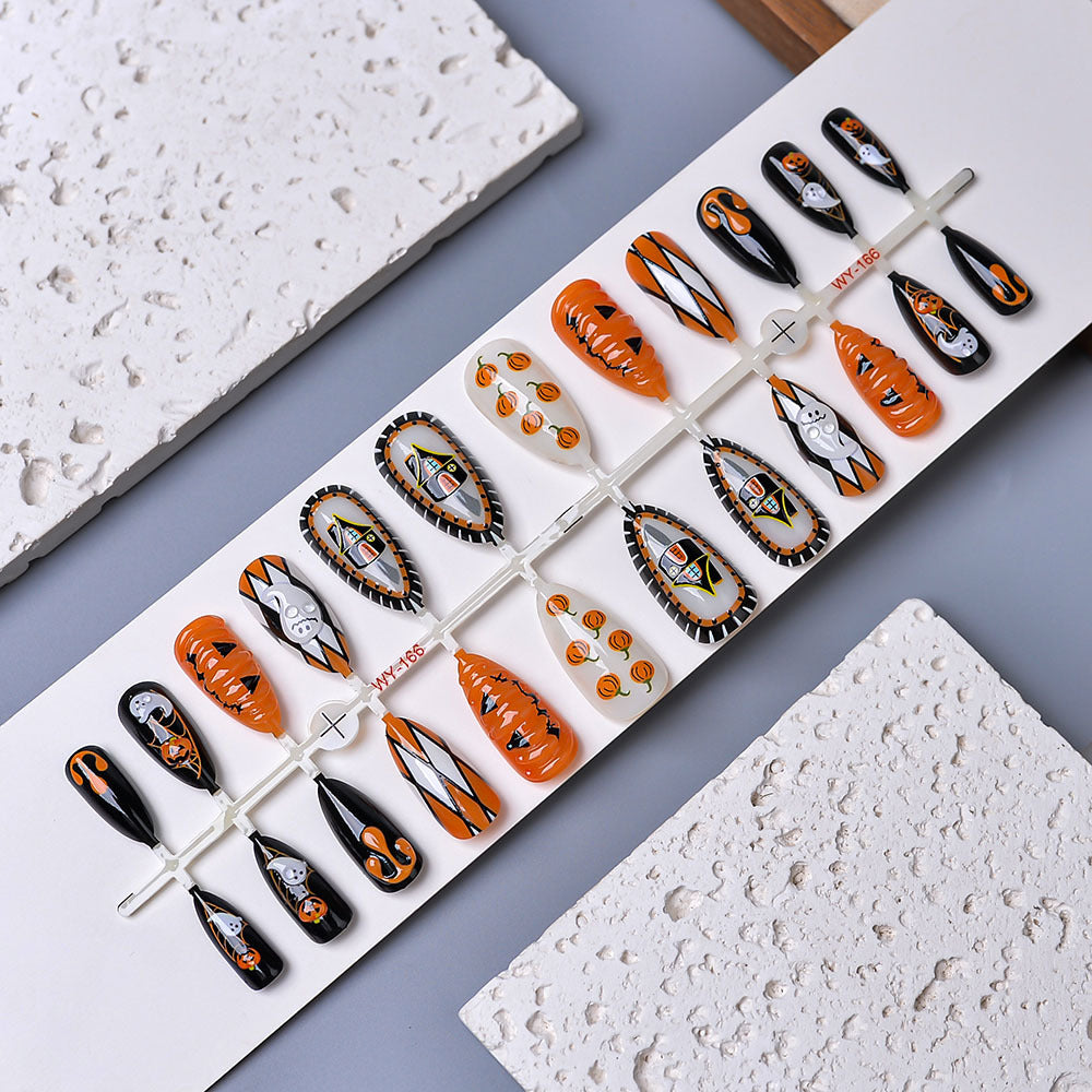 Themed Holiday Press-On Nail Art Set Stornfield