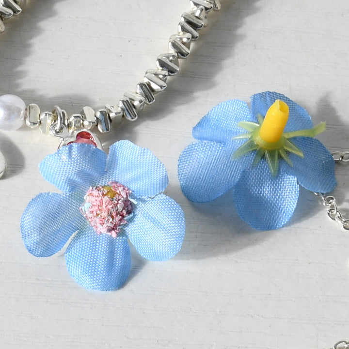 Glittery Floral Hair Accessories