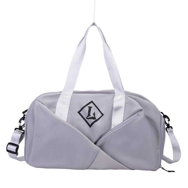 Sporty travel bag with side compartments Stornfield