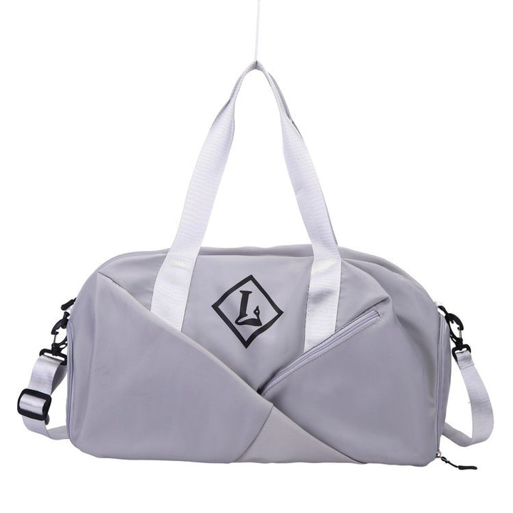 Sporty travel bag with side compartments Stornfield