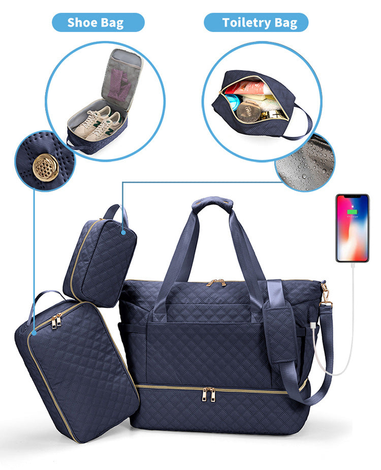 Quilted Weekender Bag Stornfield