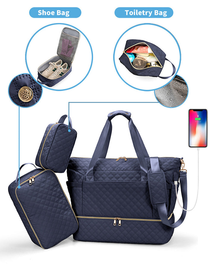 Quilted Weekender Bag Stornfield