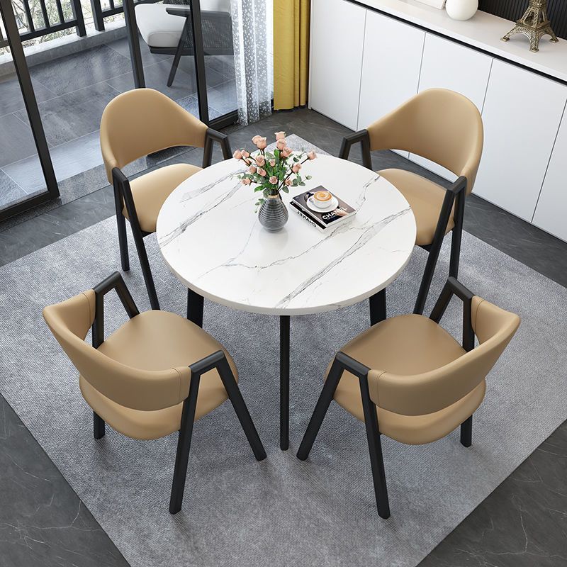 Dining chair with ergonomic upholstery and modern design Stornfield