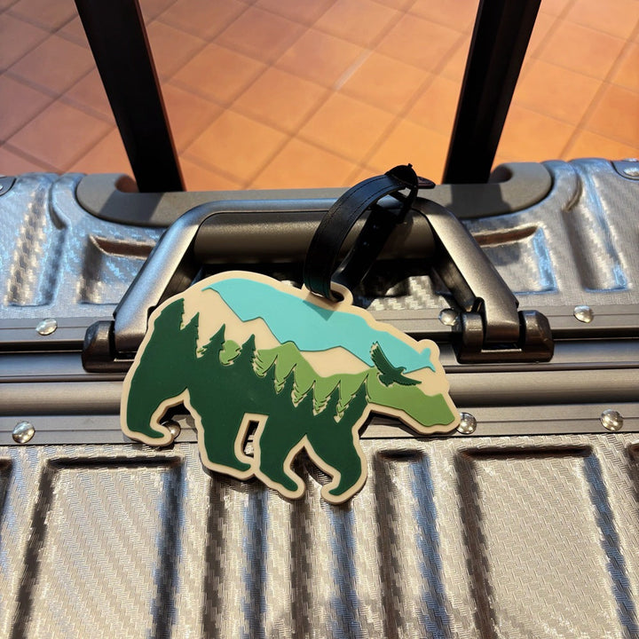 Mountain Adventure-Themed Luggage Tag Stornfield