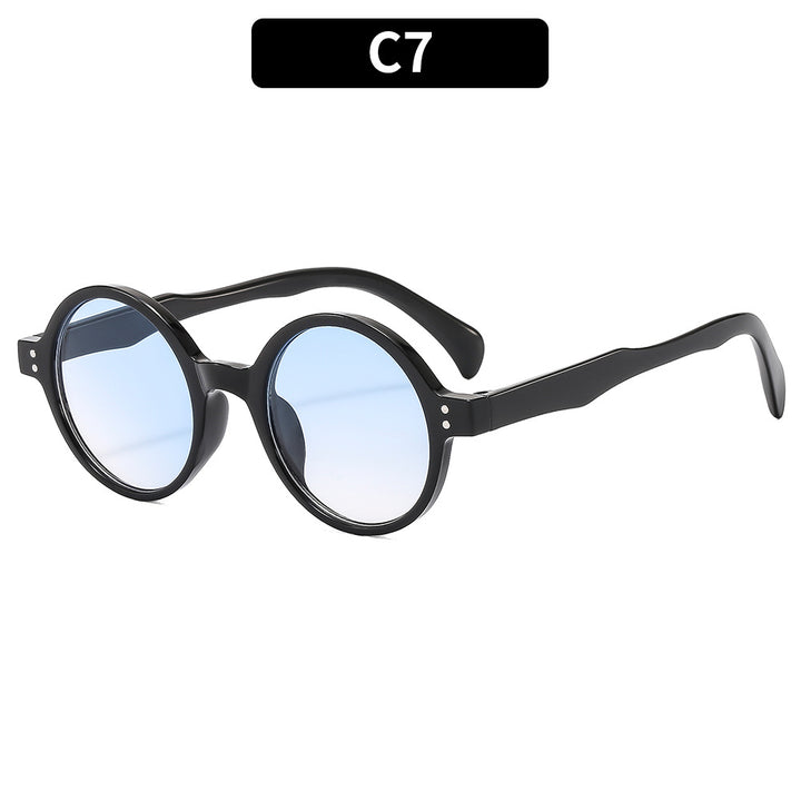 Classic Style Stylish Round Frame Sunglasses