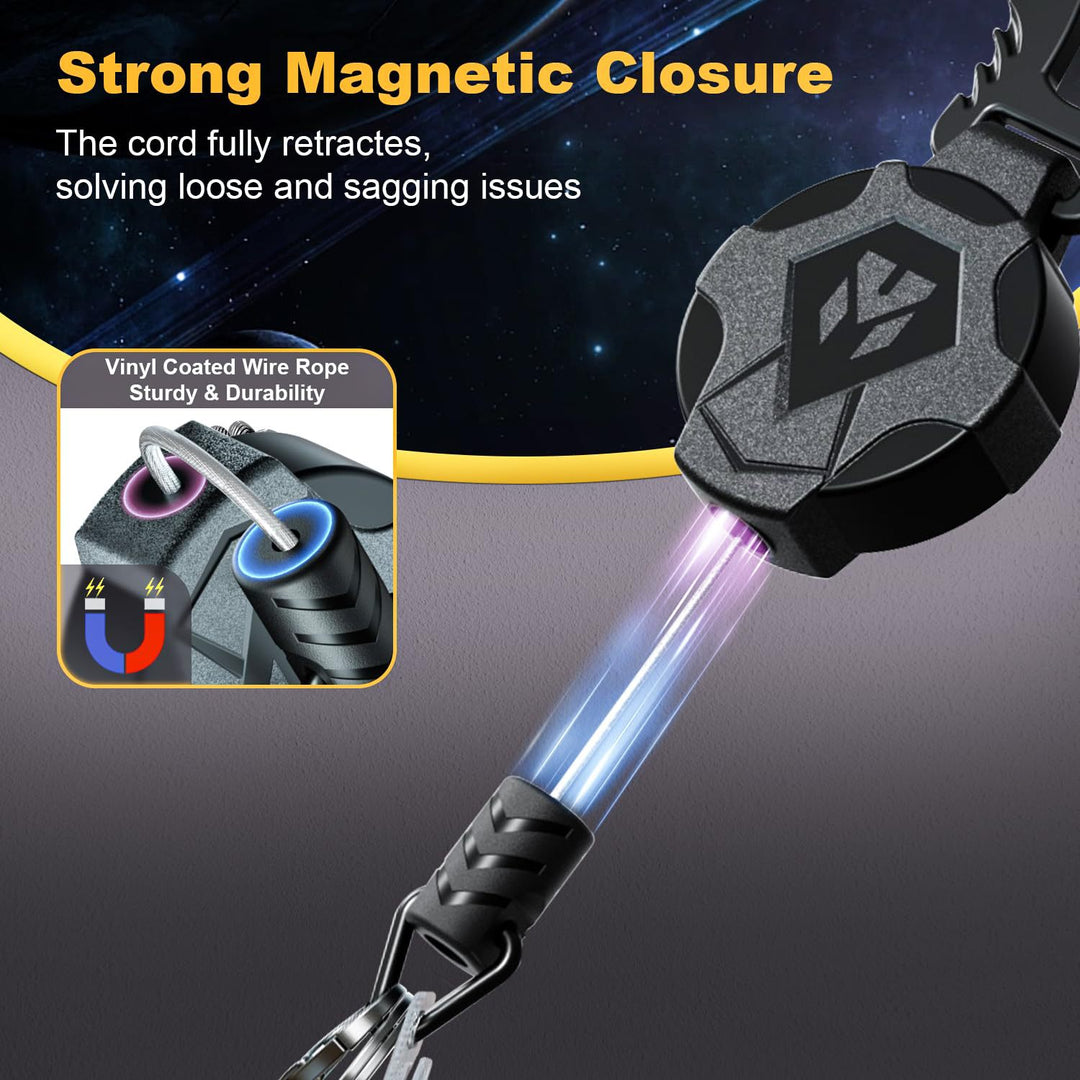Keychain with retractable strap Stornfield