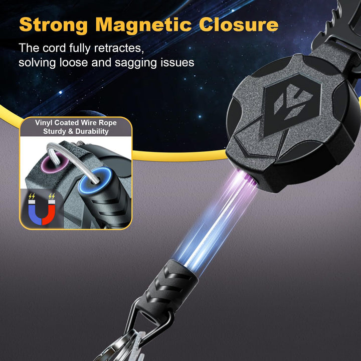 Keychain with retractable strap Stornfield