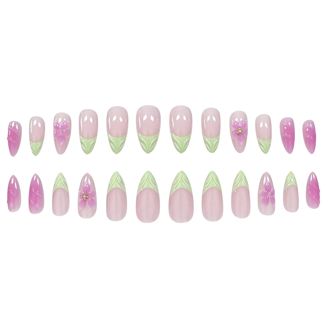 Floral Art Nail Design Stornfield