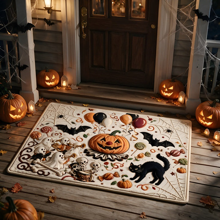 Halloween-Themed Decorative Area Rug